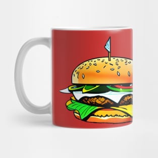 It's a cheeseburger! Mug